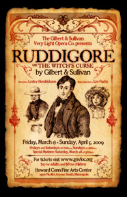 Ruddigore Show Poster
