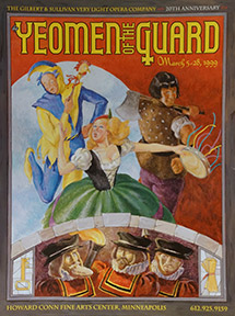 The Yeomen of the Guard 1999 Show Poster
