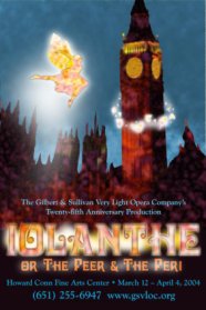 Iolanthe 2004 Show Poster