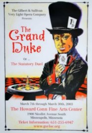The Grand Duke 2003 Show Poster