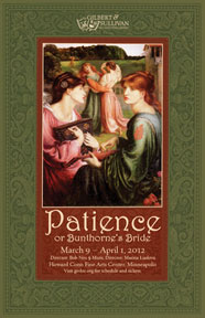 Patience 2012 Show Poster