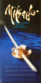 The Mikado 1996 Show Poster