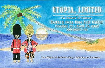 Utopia, Limited 2008 Show Poster