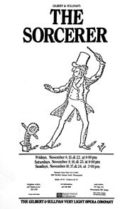 The Sorcerer 1985 Show Poster