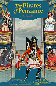 The Pirates of Penzance 2022 Show Poster
